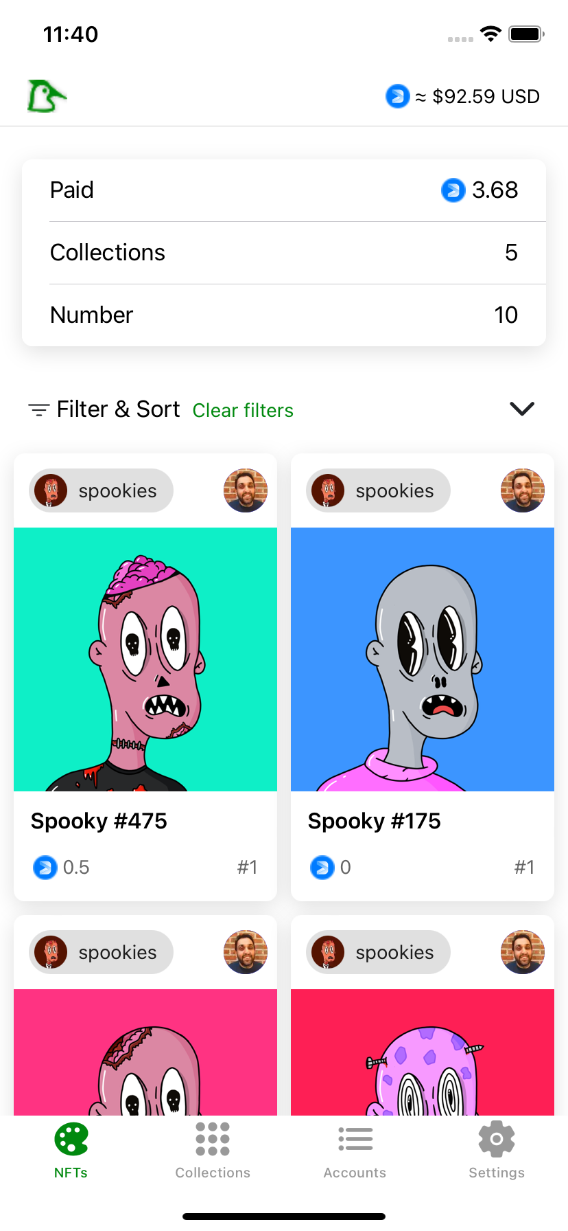 Features illustration